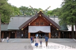 北海道神宮 本殿（拝殿）の様子
