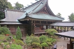 筑波山神社 本殿への連絡通路の様子