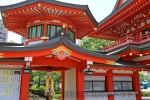 千葉神社 分霊社・尊星殿 月天楼の様子