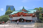 日枝神社 拝殿・本殿の様子