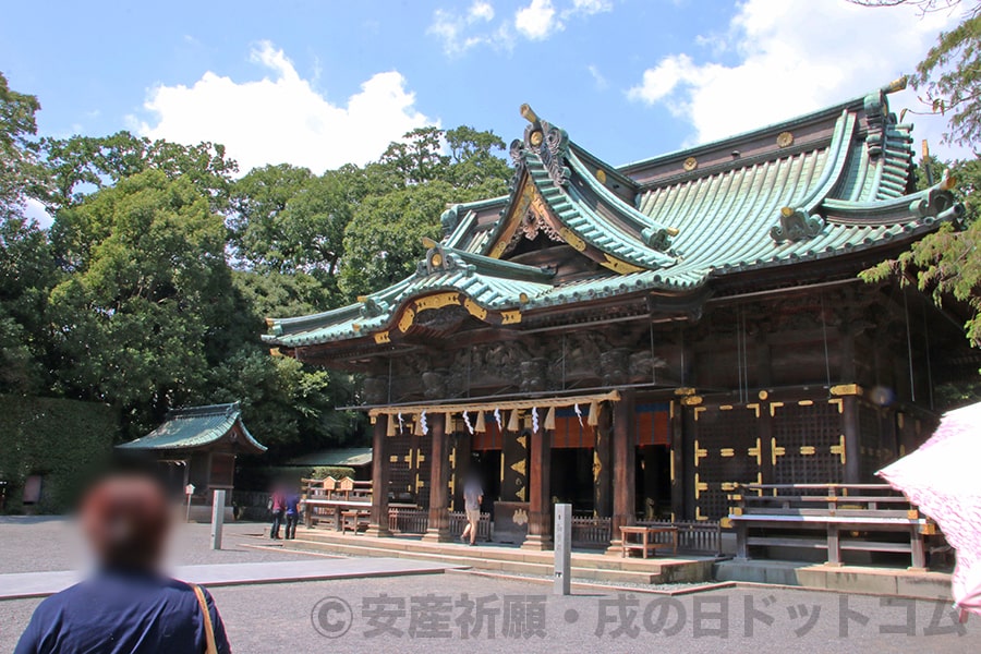 三嶋大社 本殿の様子