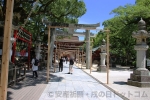 太宰府天満宮 鳥居と楼門の様子