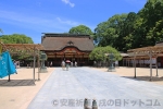 太宰府天満宮 本殿前の広場の様子