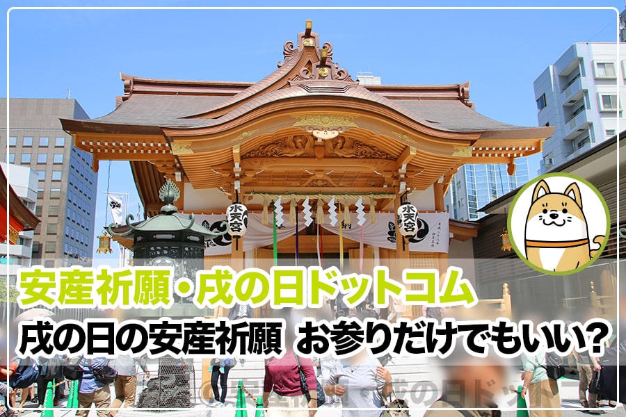 戌の日の安産祈願 お参りだけでもいい 安産祈願 戌の日ドットコム