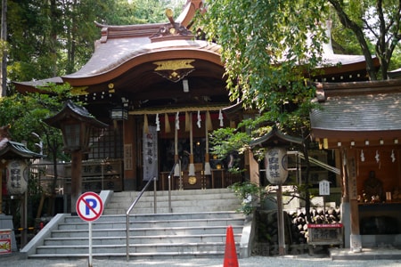 子安神社（東京都八王子市）本殿の様子
